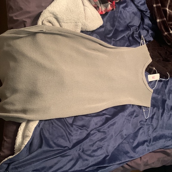 Grey knitted shirt - Picture 3 of 5